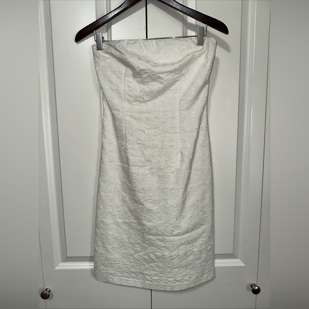 Ms. J Jacobson's Lightweight Strapless Midi Bodycon Dress Size 3